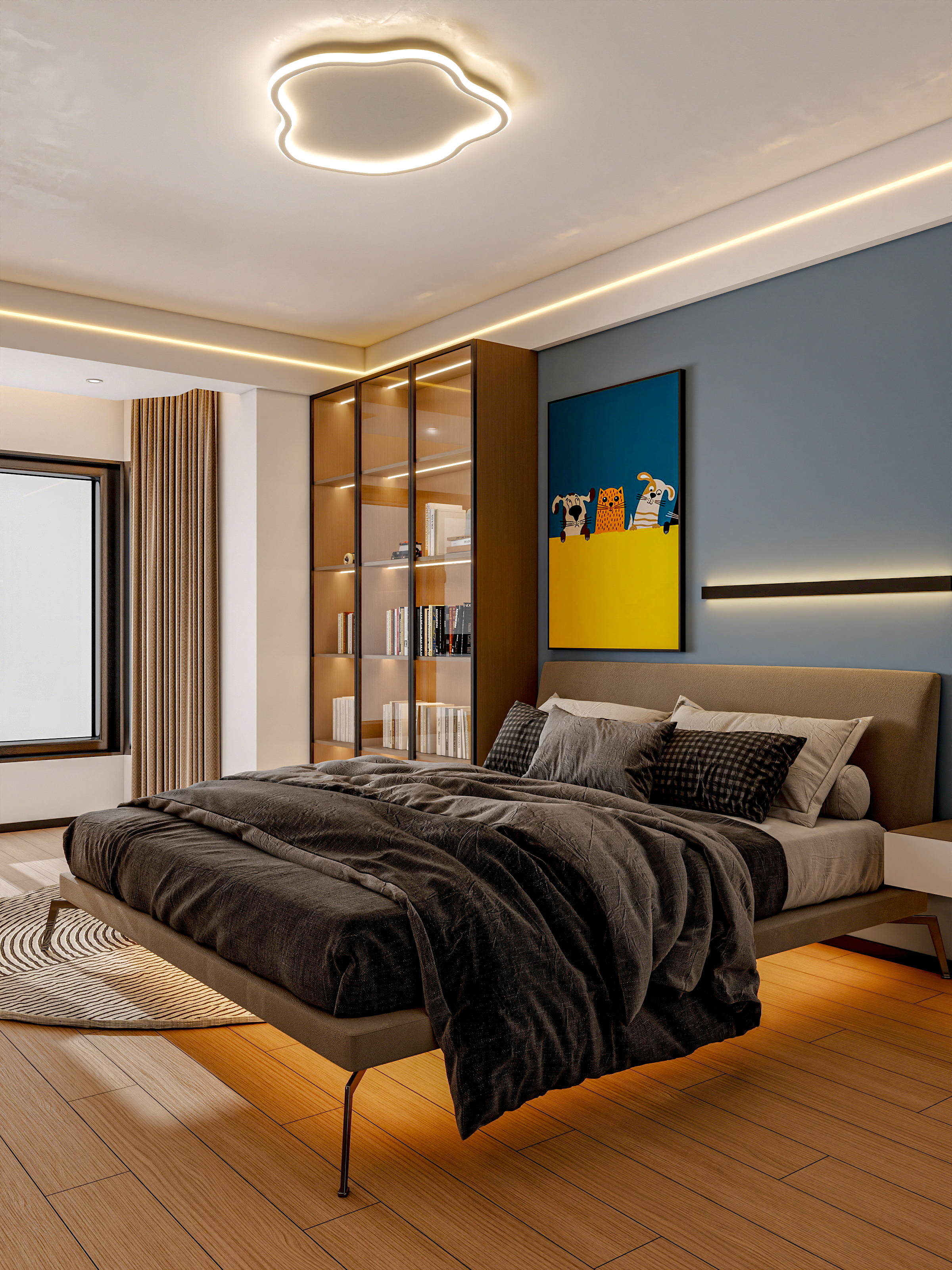 上海浅水湾花园（408平方现代简约别墅）-58