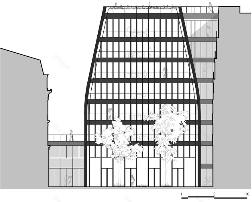 巴黎 Gide 总部大楼,绿色办公新典范-100