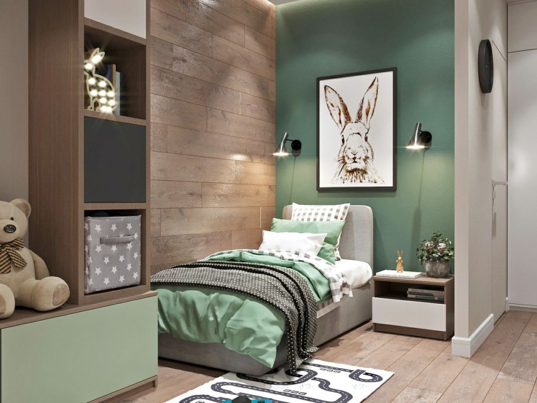 双人间与单人间儿童房设计解析-42