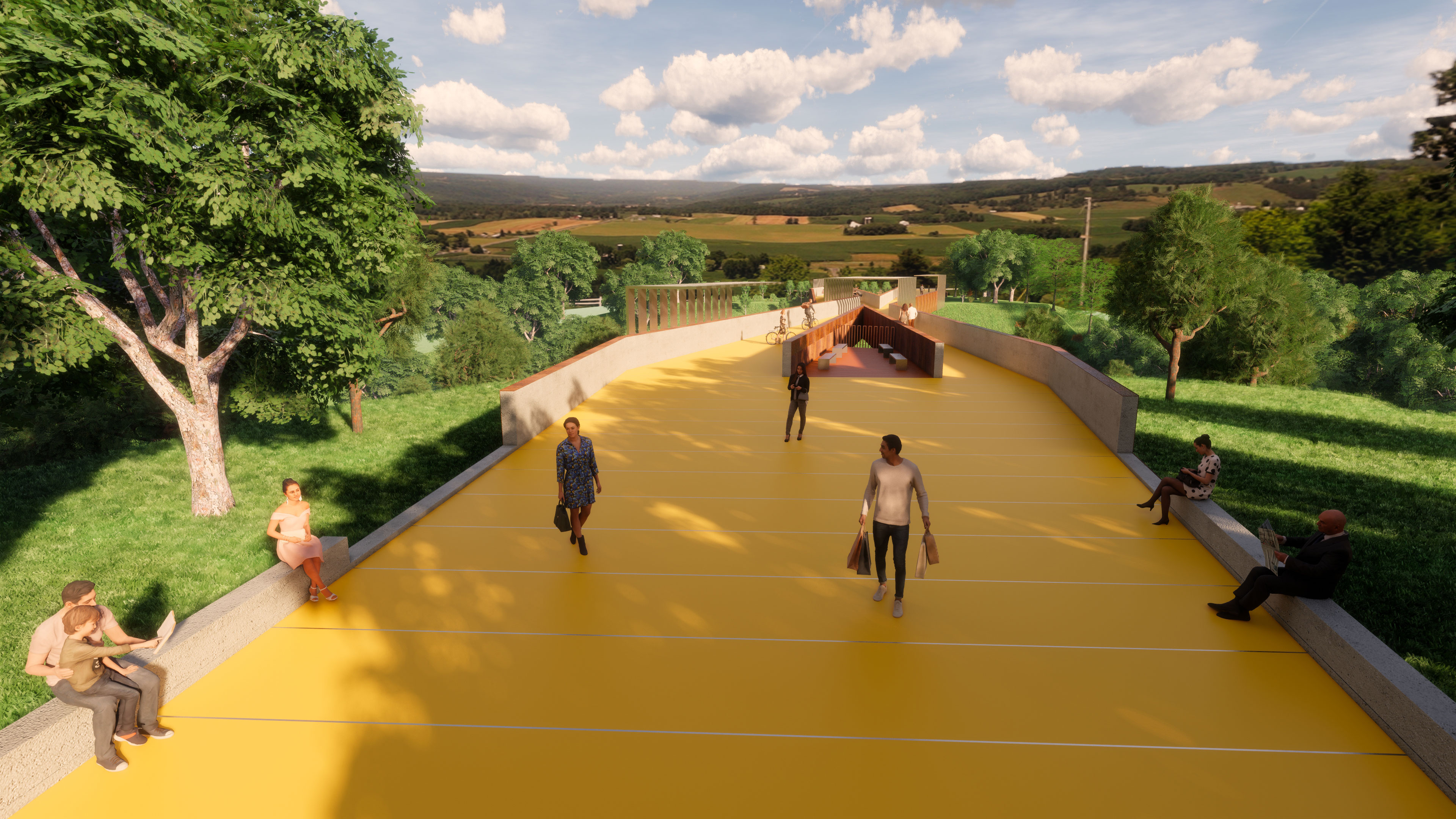 Pedestrian and cycle walkway | FELICE TAVOLARIO-15