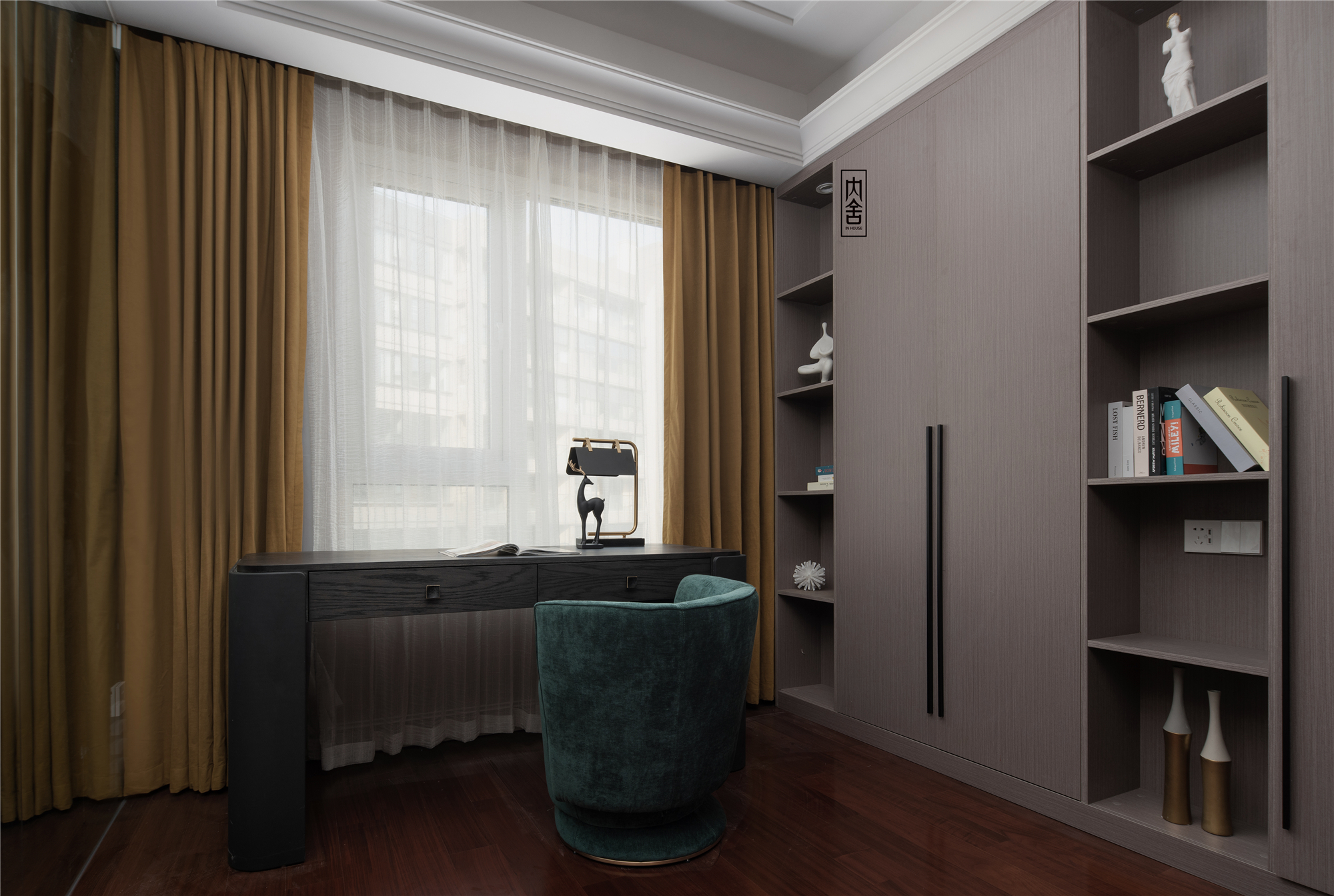 现代轻奢三室两厅设计丨申屠翰钰-30