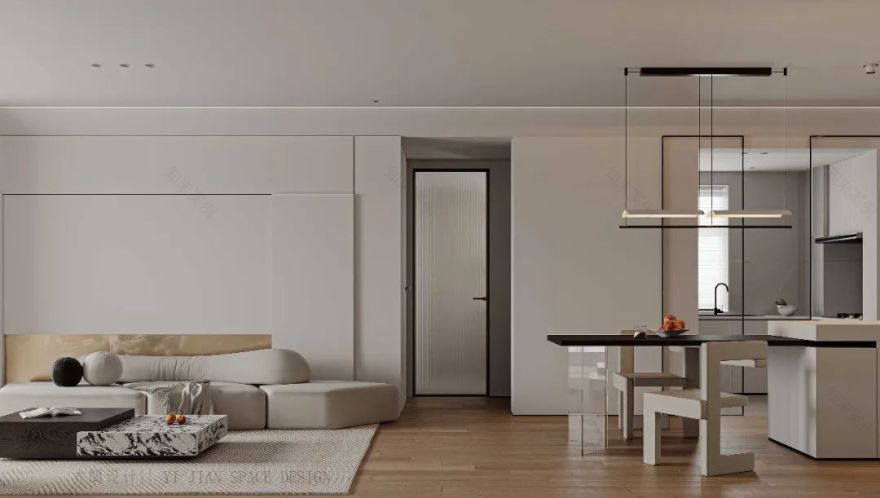 新城悦隽现代风单身公寓丨亦間设计-14