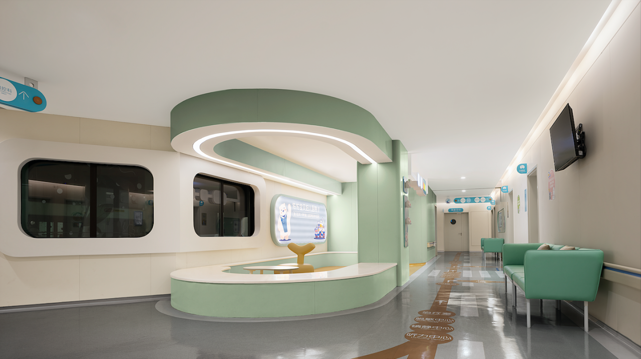 重庆佑佑宝贝妇儿医院母婴照护中心丨中国重庆丨日本久米设计,JA 杰恩设计-8