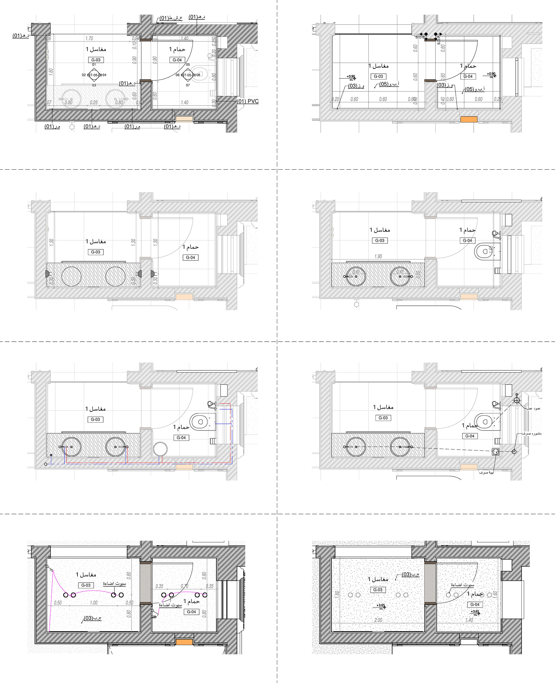 M·K· Classic Villa 室内外设计丨沙特阿拉伯丨Bariq Consultants-54