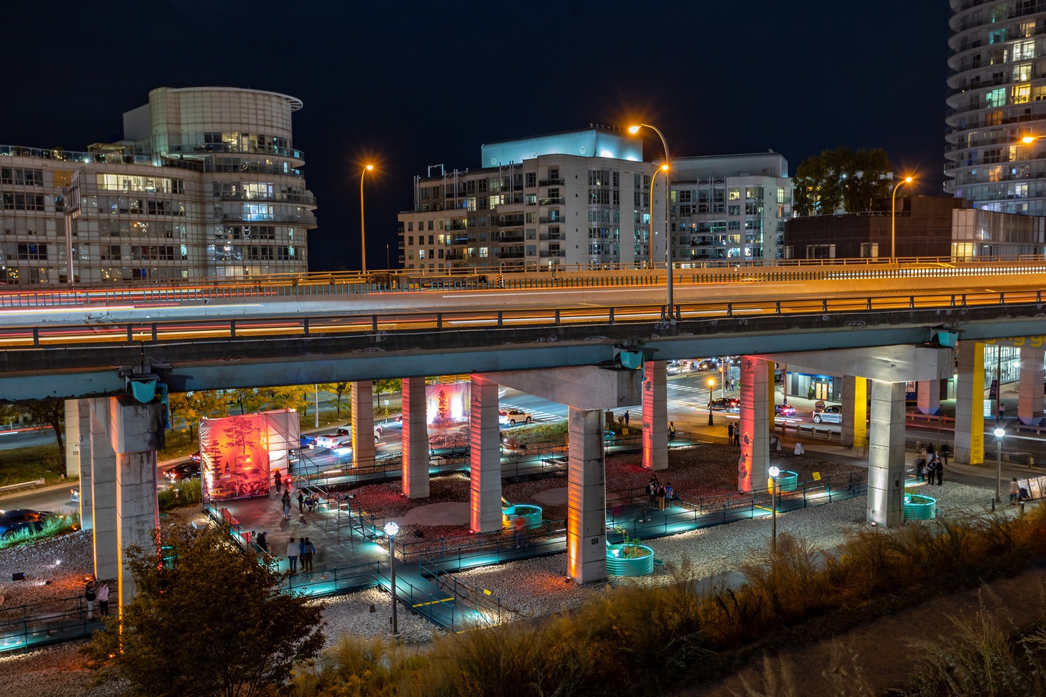 加拿大 Bentway Staging Grounds 公共空间丨Tei Carpenter,Reza Nik-23