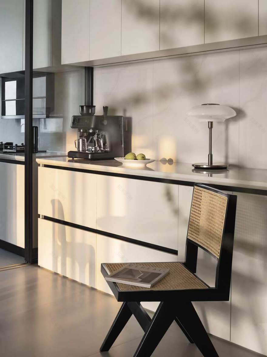 室内原木极简风格家装设计丨作者-13