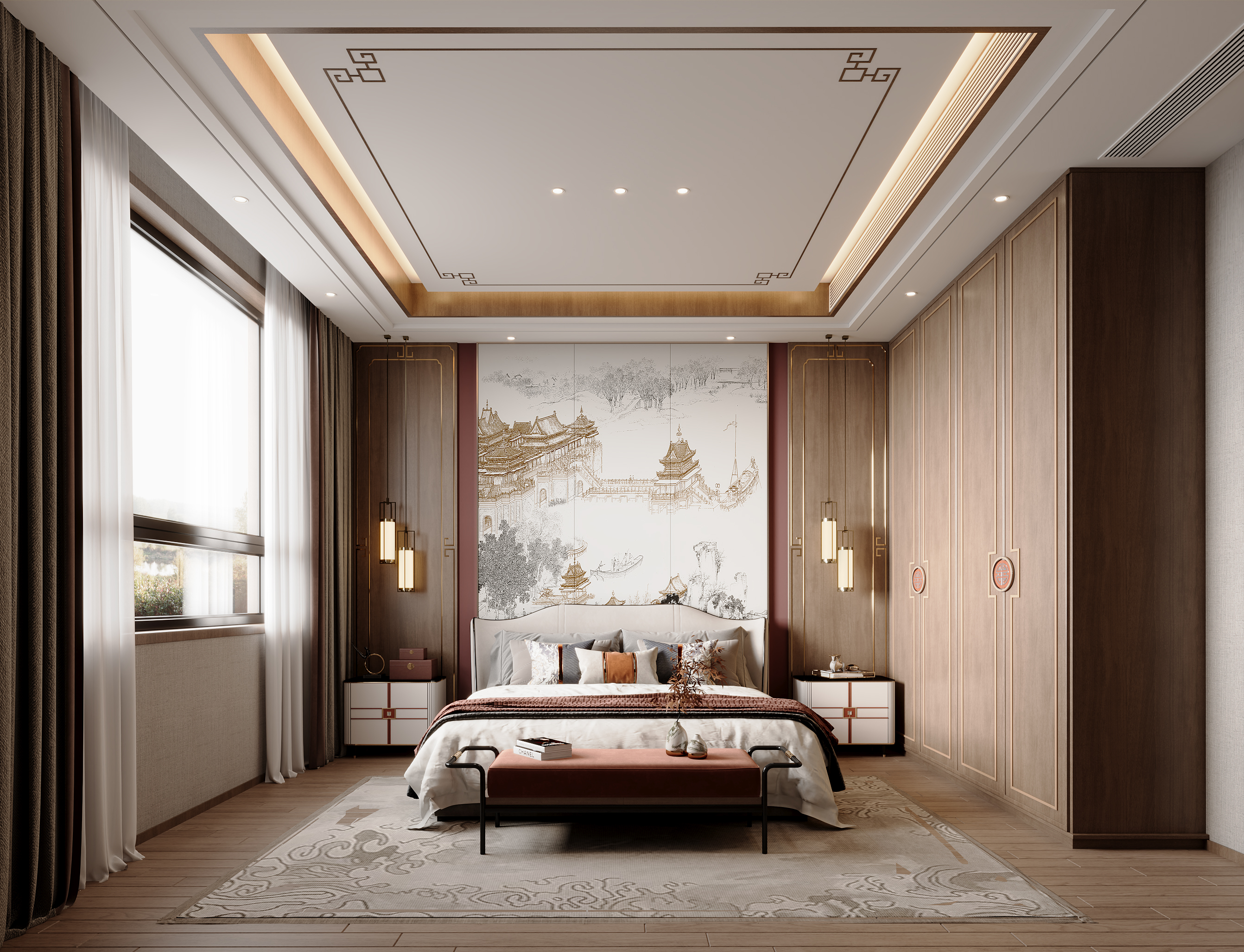 新中式别墅鉴赏-4