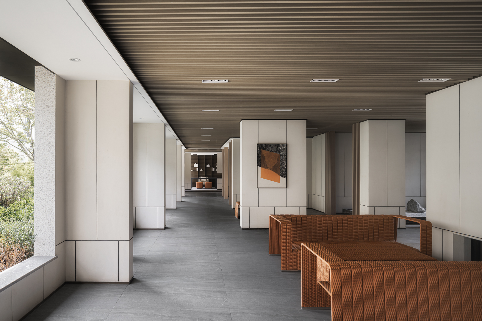 浙江台州中天望江府架空层丨中国台州丨回声营造-12