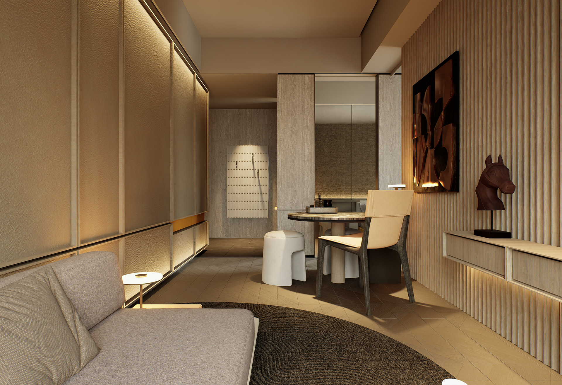 木韻光痕・侘寂雅宅丨中国台湾丨蓝雅设计事务所-27