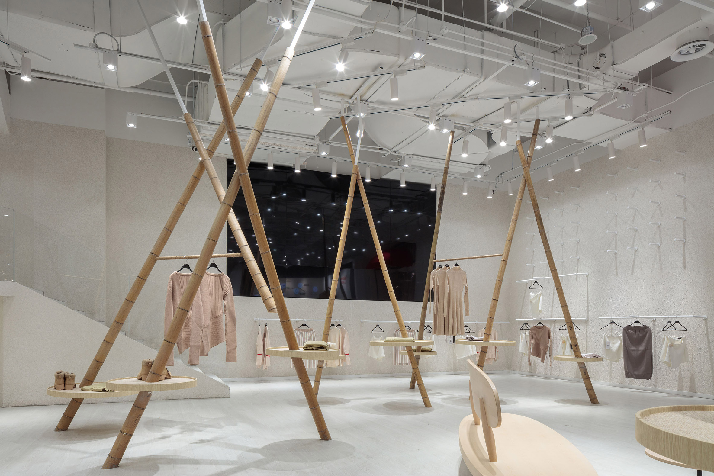 X+Living designs four themed fitting rooms for women's clothing store in China-31