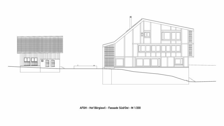 瑞士 Bargiswil 球场别墅 | 园林式庭院与木结构建筑的完美融合-45