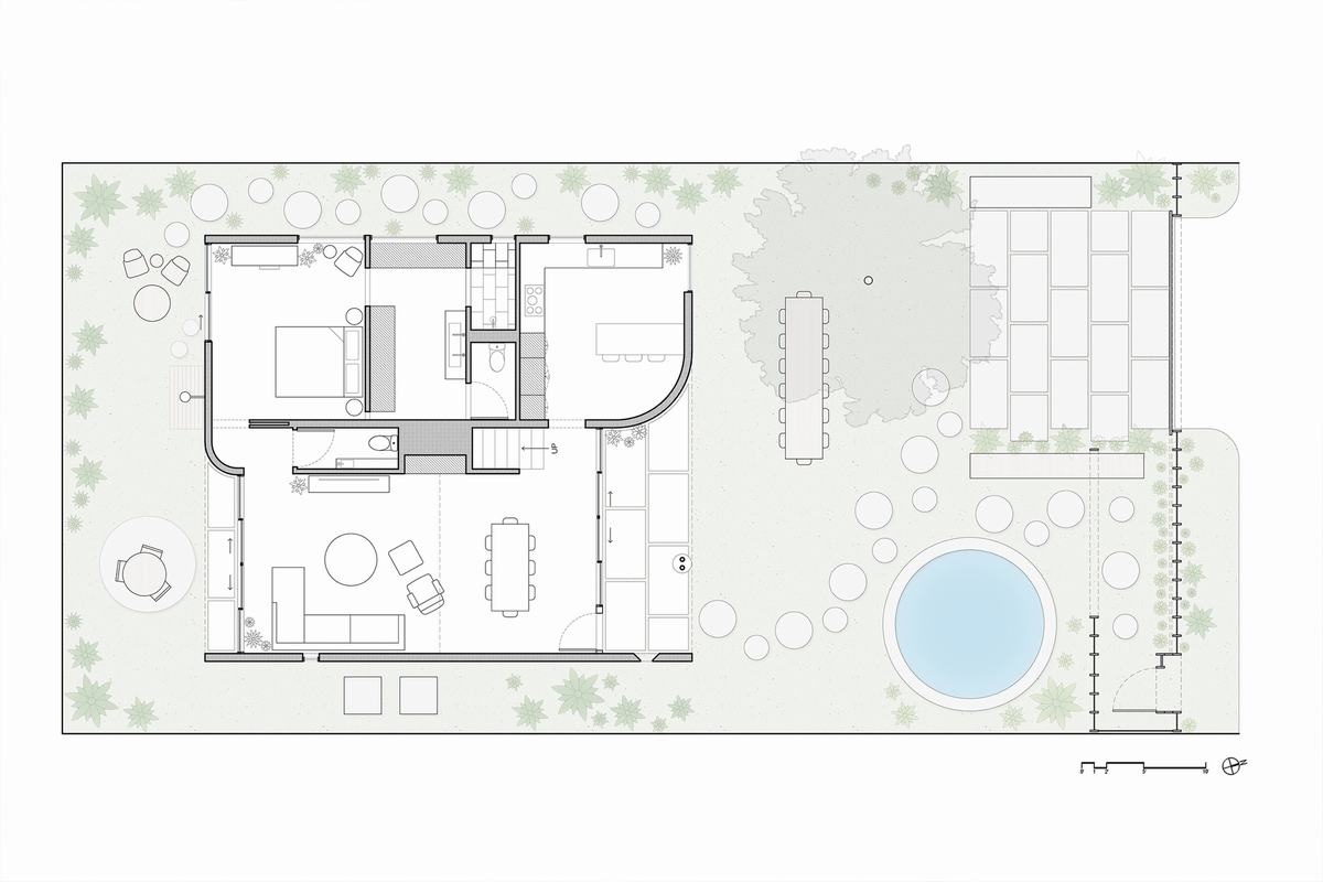 美国奥斯汀现代独栋别墅丨Ravel Architecture-26