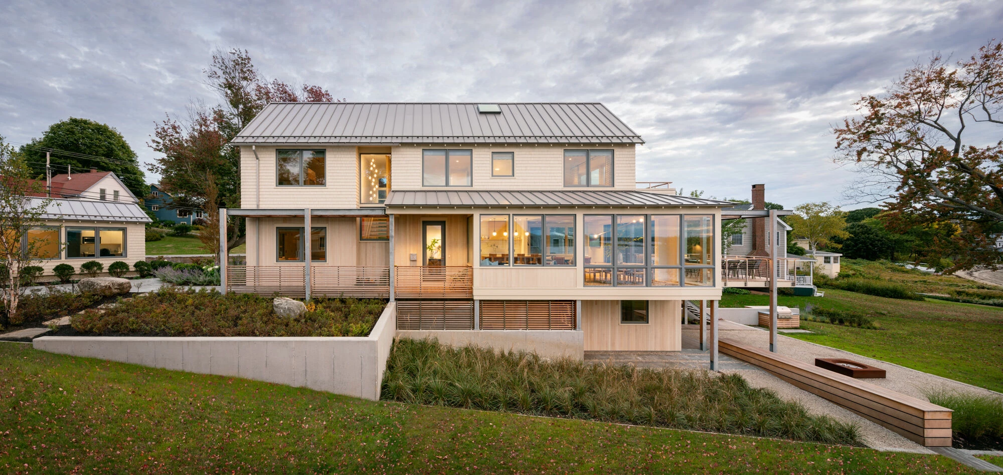 海洋之滨的四季之家——Whitten Architects 的 Peaks 岛小屋设计-37