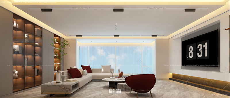 沈阳龙湖天宸原著现代私宅设计·静雅丨中国沈阳-8