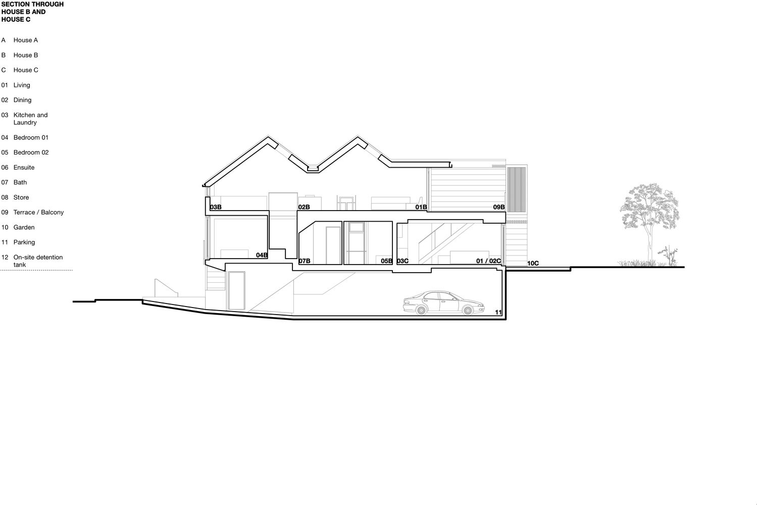 3 Townhouses in Balmain  Shed with Terence Yong-98