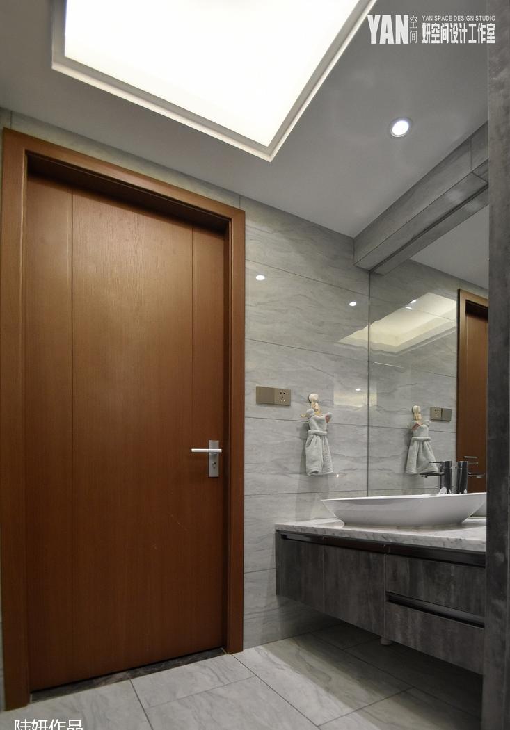 轻奢 158M²复式楼洗衣间设计-- 精致实用空间利用-17