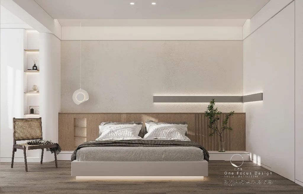 金域蓝湾音乐家空间，原木色打造轻盈氛围-29