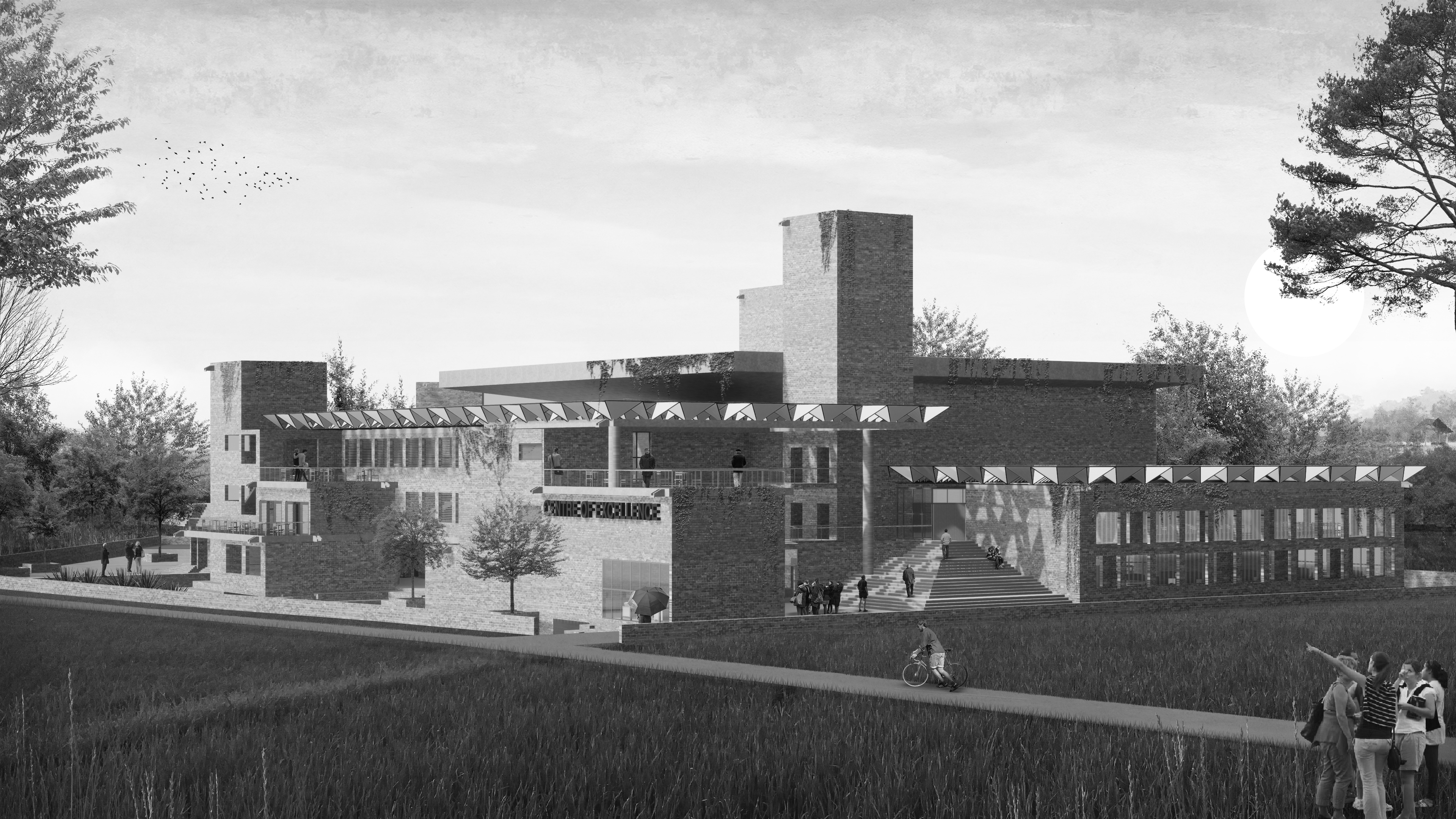 城市乌托邦 · 新型教育办公校园设计丨the glassbox collective-9