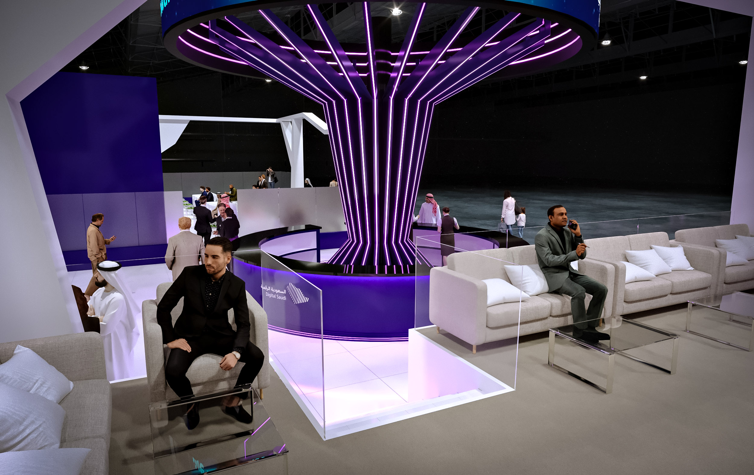 Digital Saudi Booth LEAP 2025-25