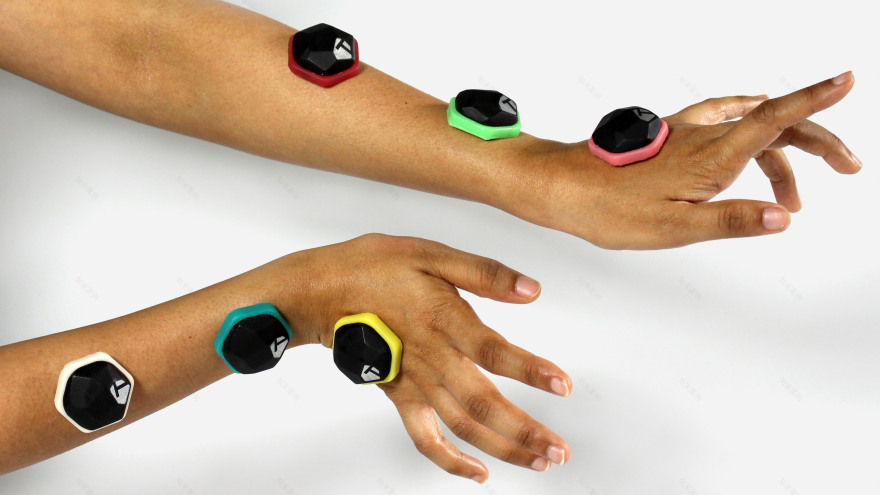 Wearable pods let musicians compose and perform tracks as vibrations on your skin-0