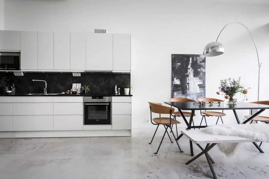 瑞典高挑空复式公寓设计-5