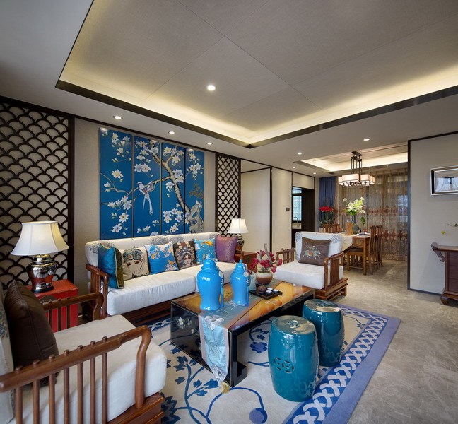 现代中式风格家居设计 | 鸟语花香的幸福生活-4