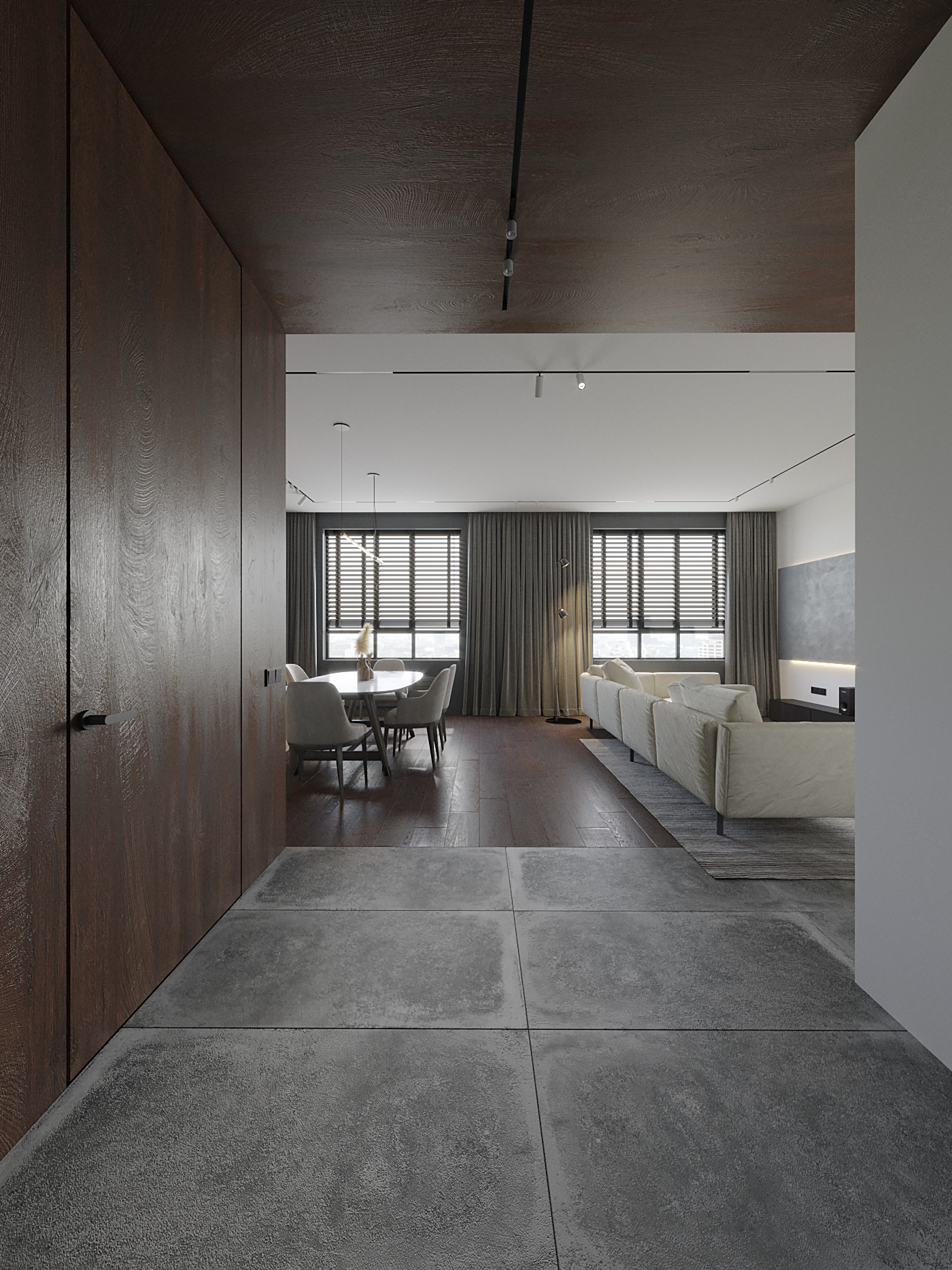 客厅和厨房设计-15