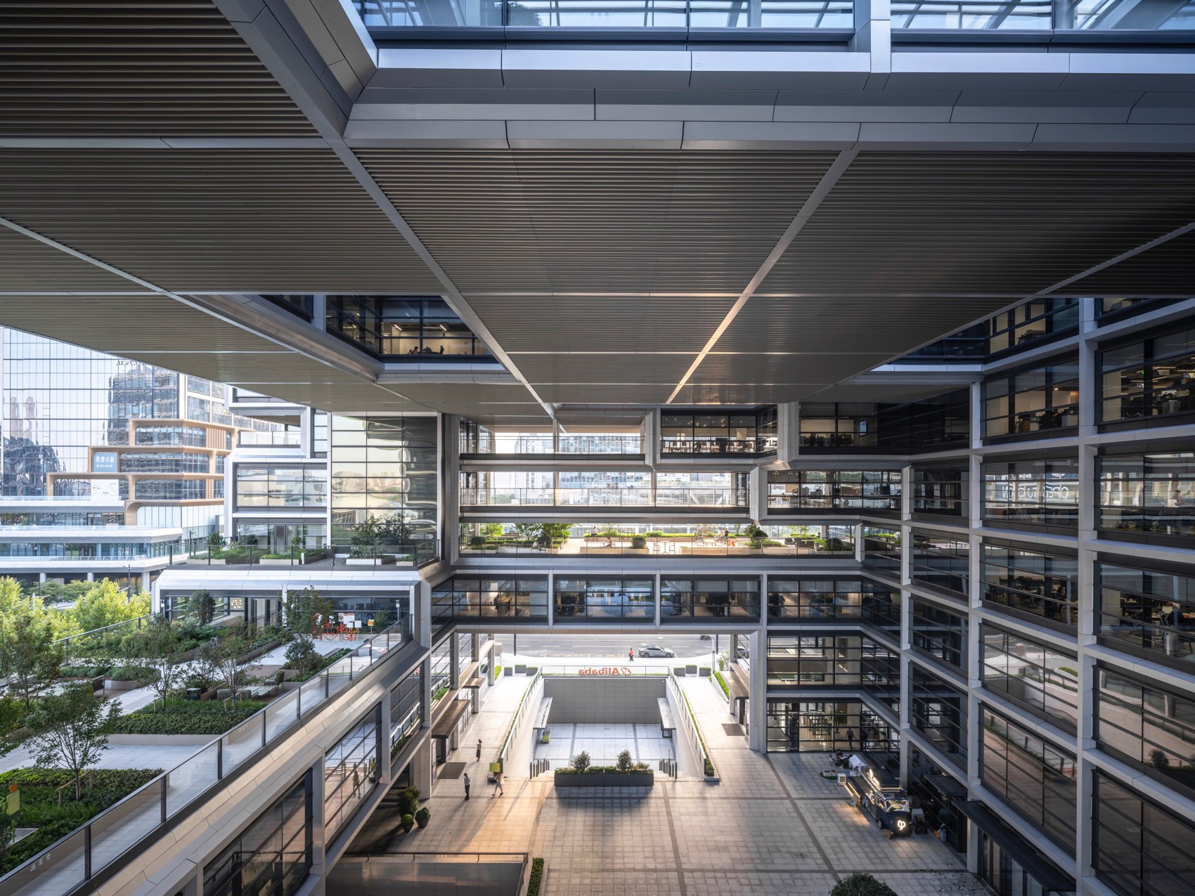 阿里巴巴上海园区全新办公大楼丨中国上海丨Foster + Partners-14