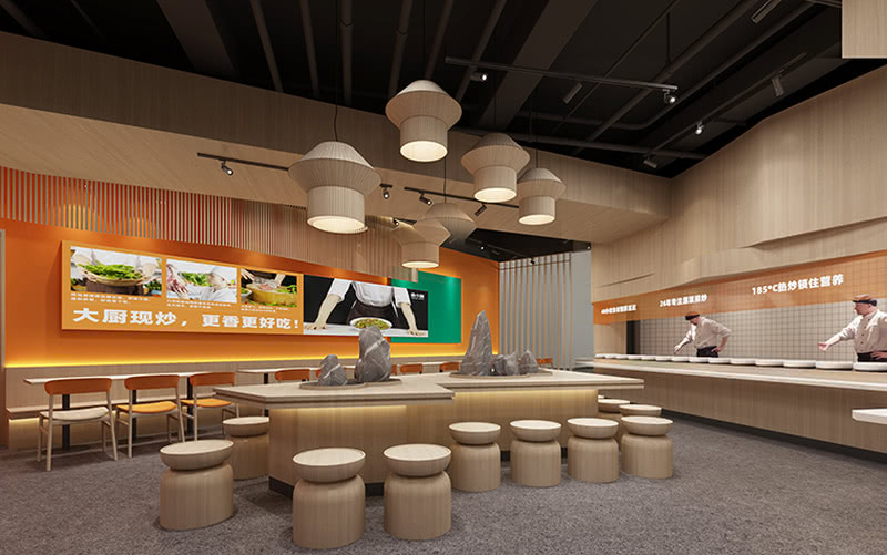 南小碗湖南鲜炒简餐空间设计丨中国武汉丨品深设计-24