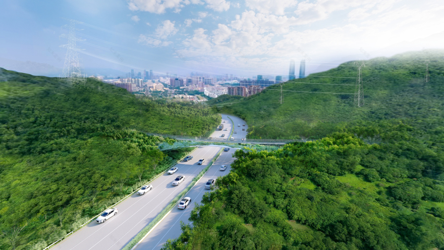 Meilin Mountain – Yinhu Mountain Corridor Bridge | SWA Group-10