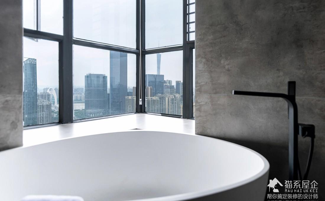 80 后海归 217㎡工业风家设计，全屋无主灯，餐厨一体，阳光房变榻榻米-51