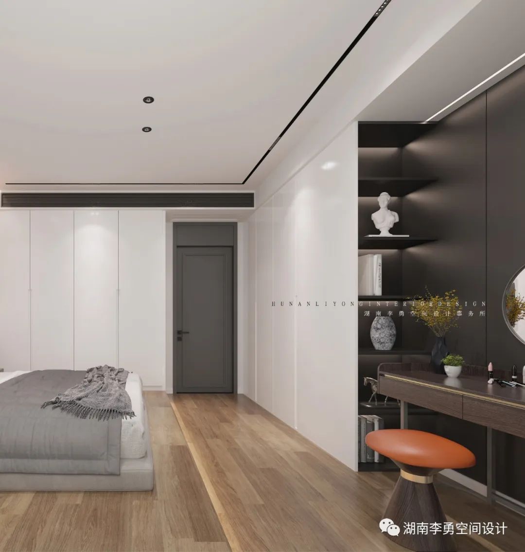 湖南吉首 130㎡简约住宅设计,打造舒适生活空间-14