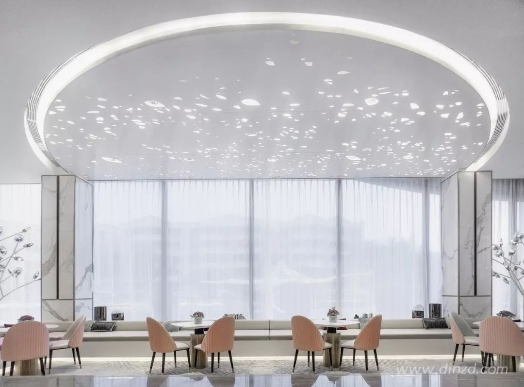 《云水谣》现代轻奢售楼处，融入自然元素，打造优雅空间-31