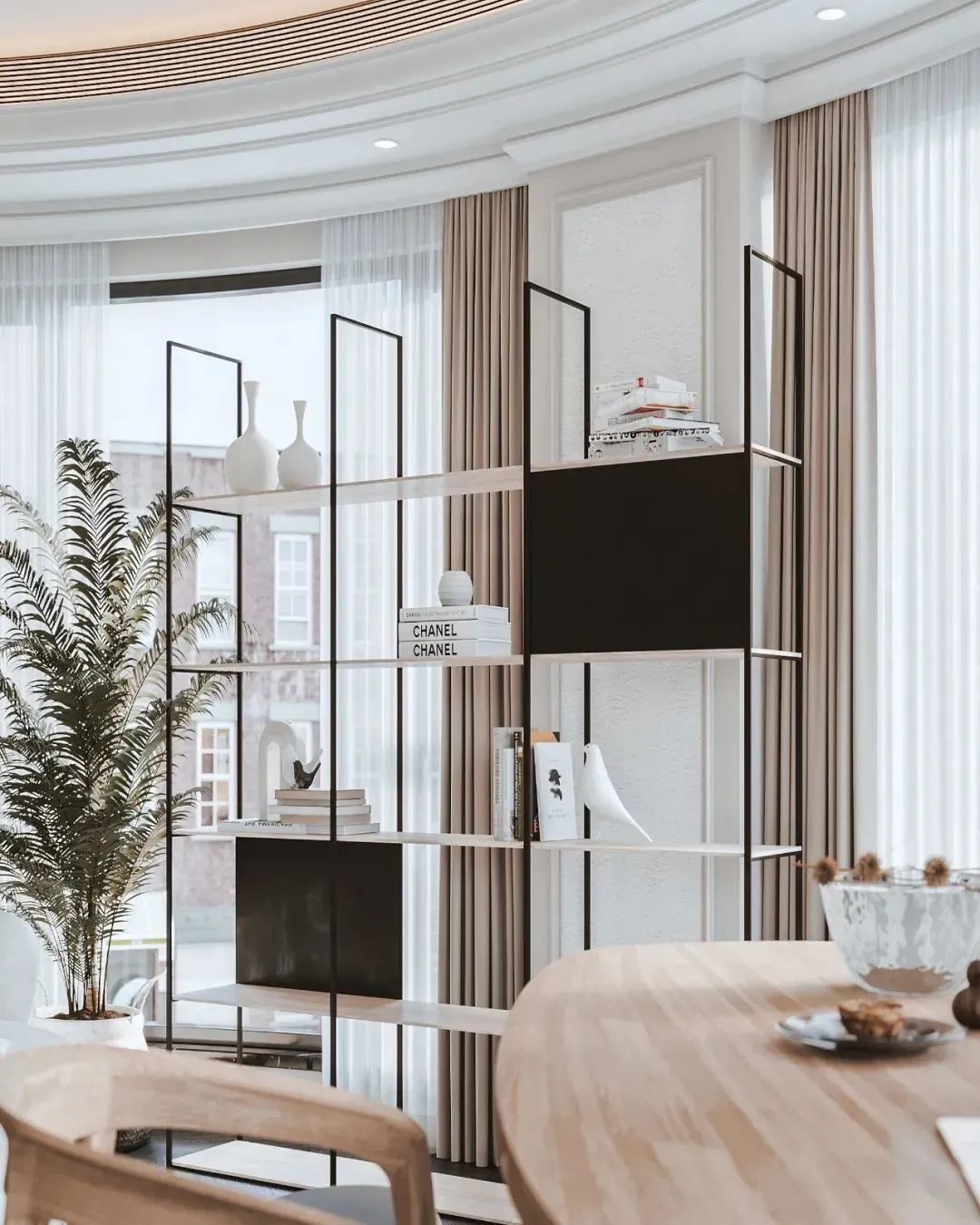 集境设计 | 打造极致浪漫艺术大宅,自然光与空间的流动对话-8