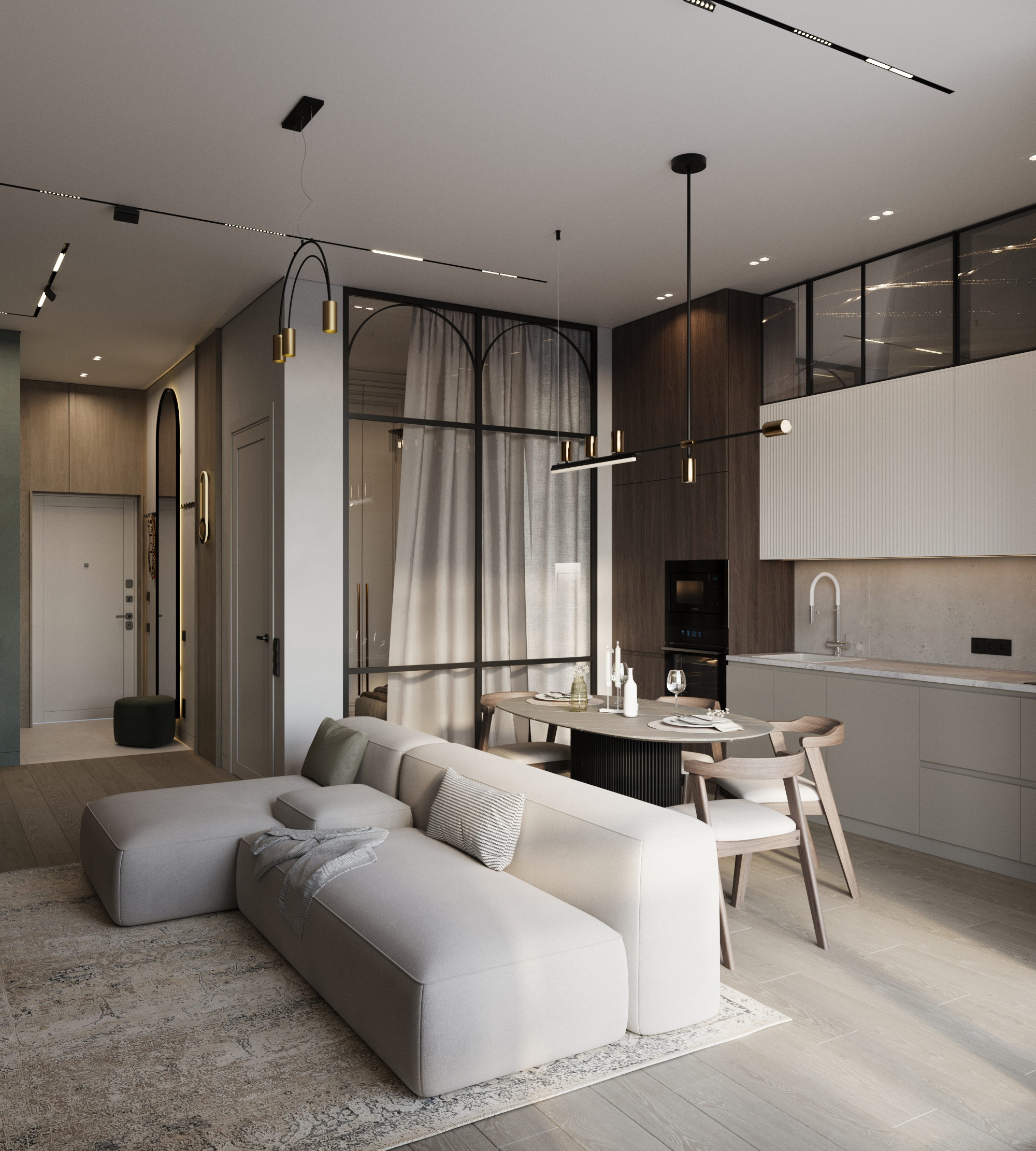 公寓室内植物主题装饰设计-7