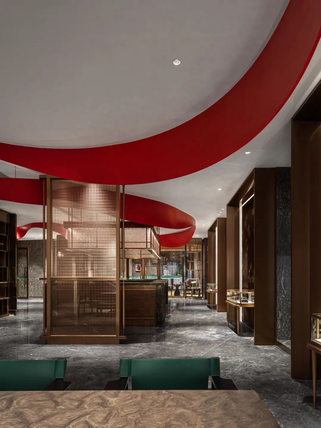 JDKJDesign｜北京·軍中綠花酒店：科技象徵美學與軍旅情懷的交融-29