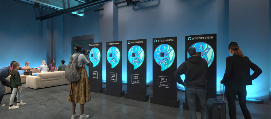 Amazon Ale·a 产品展示舞台设计丨沙特阿拉伯利雅得-11