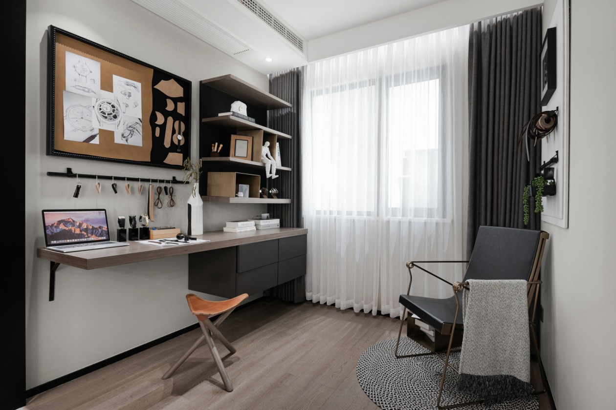 《岁月神偷》灵感打造,129㎡样板间诠释时间与情感共鸣-21