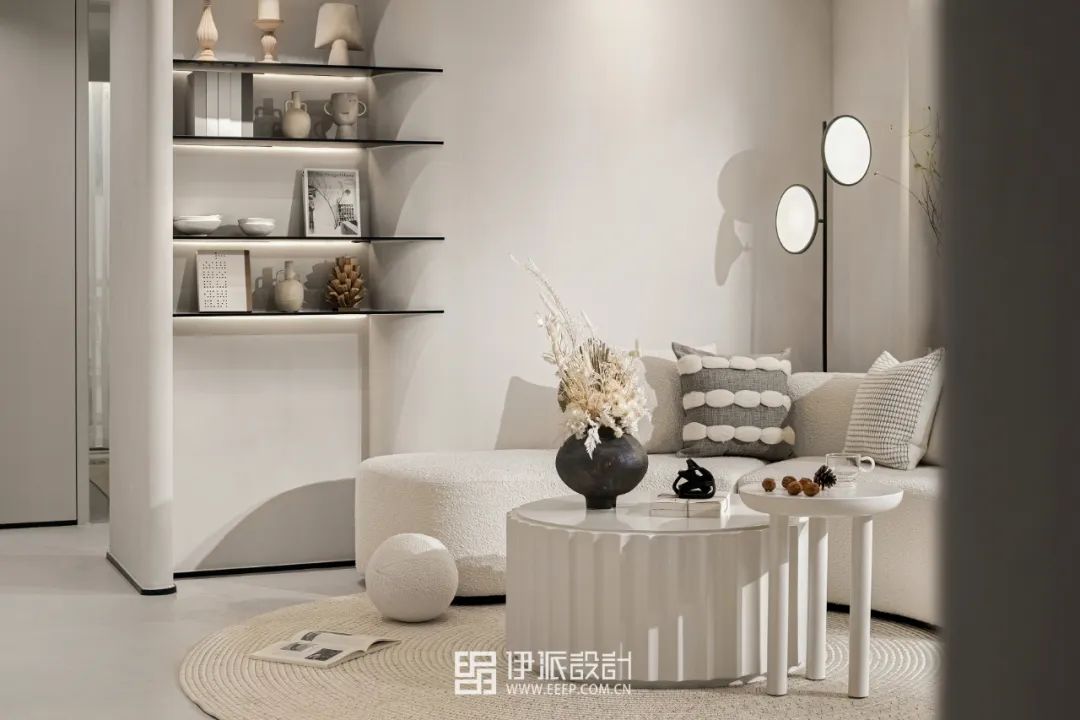 湖上云庭奶油系侘寂风样板间丨中国嘉兴丨深圳市伊派室内设计有限公司-20