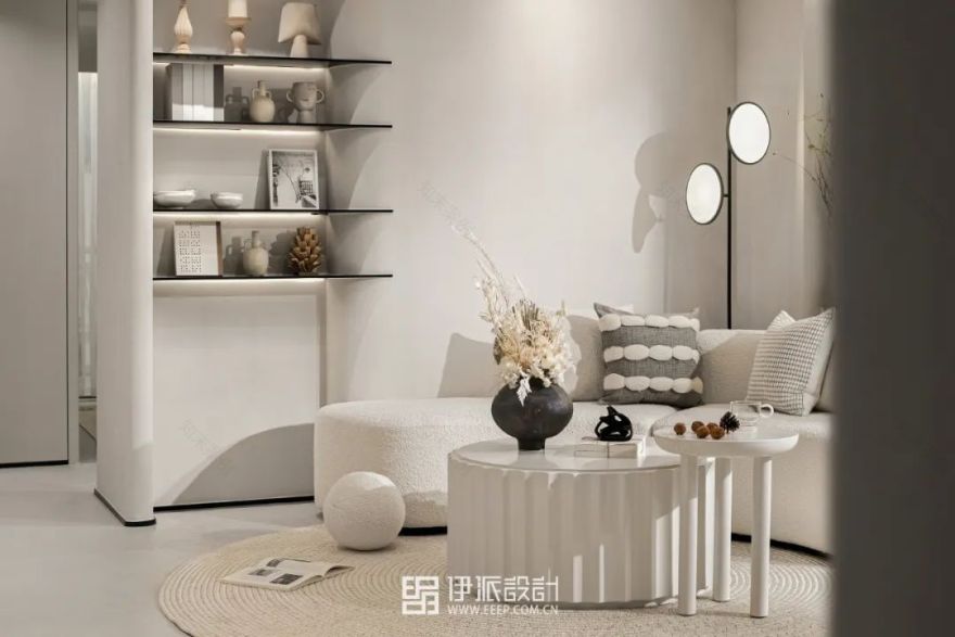 湖上云庭奶油系侘寂风样板间丨中国嘉兴丨深圳市伊派室内设计有限公司-20