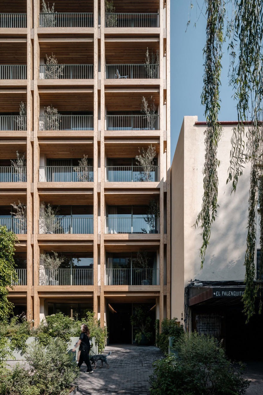 ONTO Álvaro Obregón住宅大楼丨墨西哥墨西哥城丨CRB Arquitectos-5