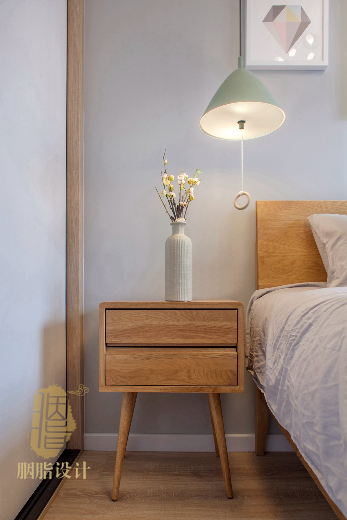 广州亚运城 121 平米北欧风之家 | 原木与色彩的美丽碰撞-49