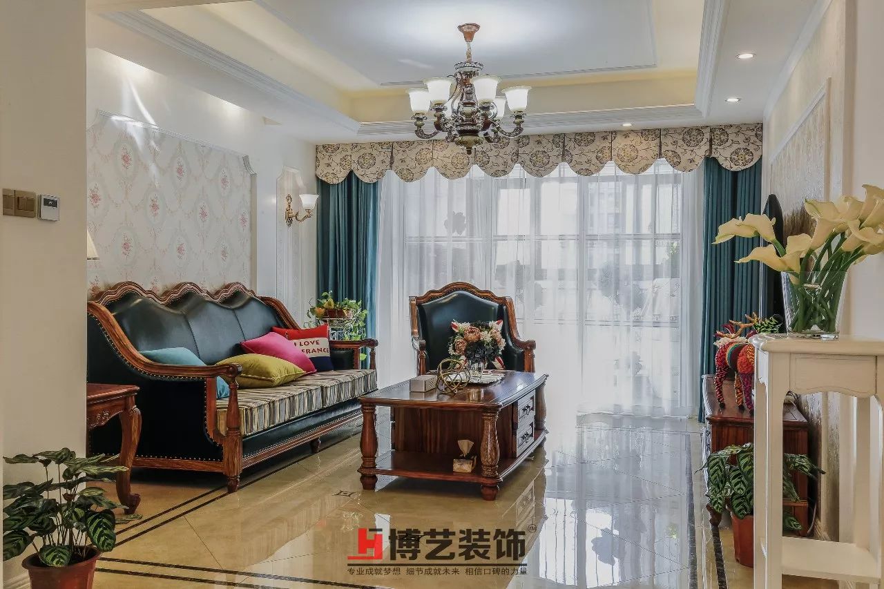 内敛之美 | 125㎡小美式家居设计-9