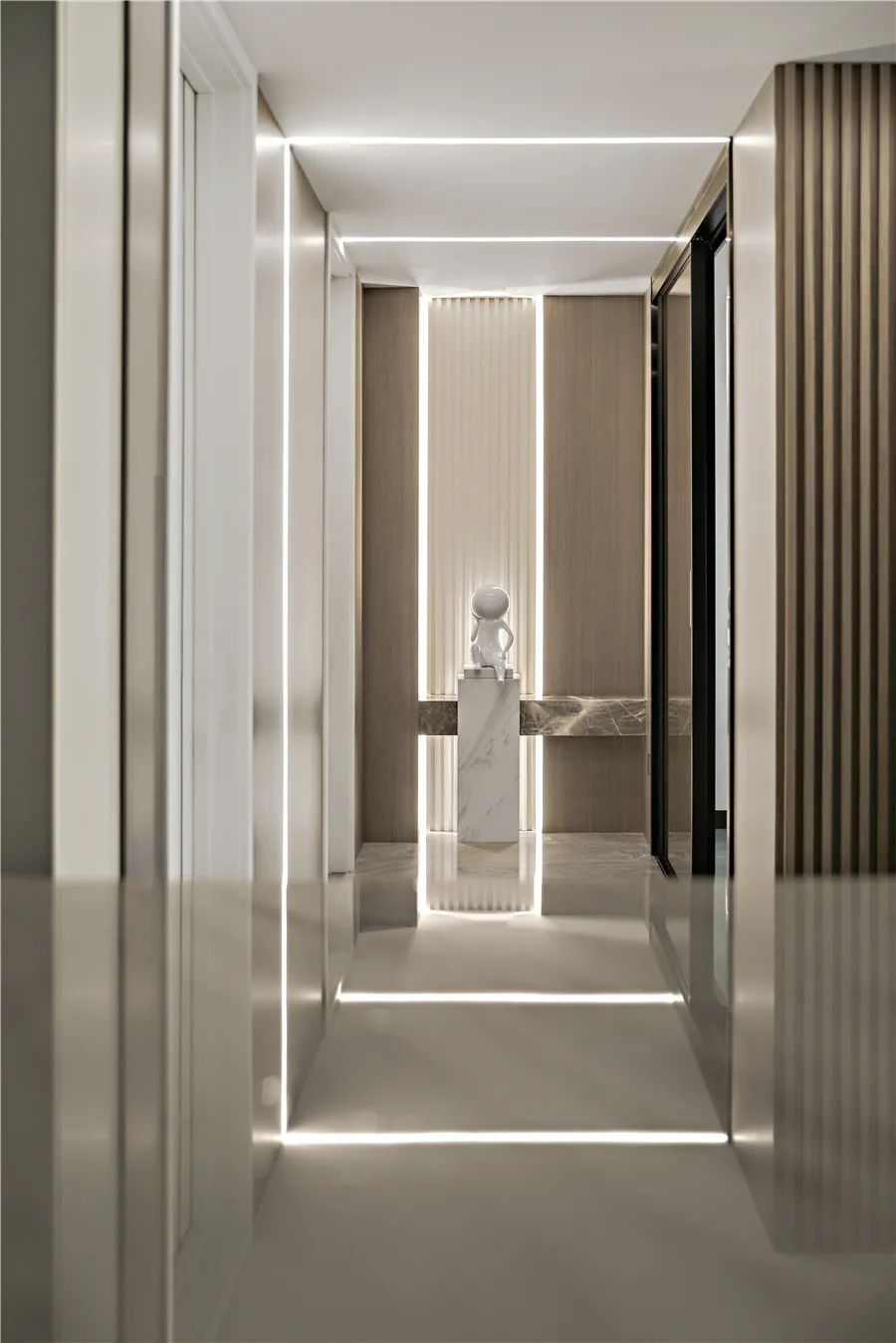 《生长》杭州 180㎡优雅轻奢学区房设计丨中国杭州丨铭品装饰-17