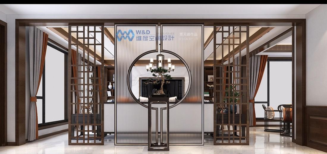 贾天峰丨
西城首府-新中式别墅 -4