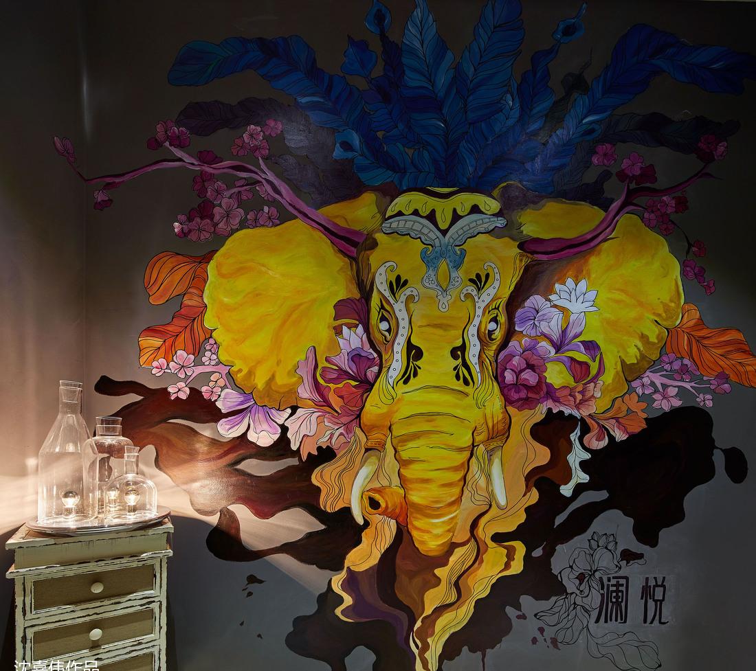 沈嘉伟设计作品—澜悦东南亚料理餐厅-10