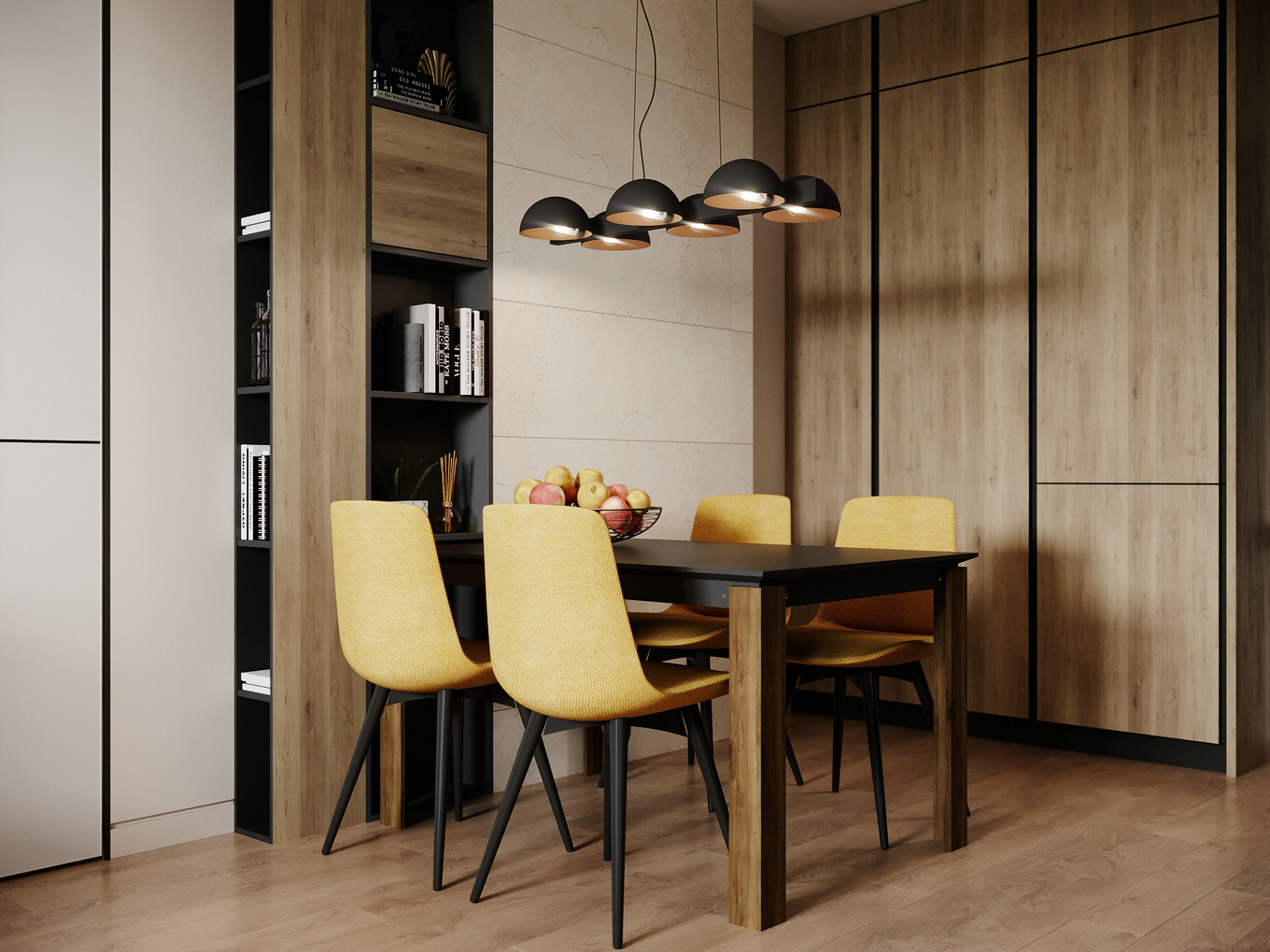 北欧原木的诗意生活——XX 项目生活空间设计-8