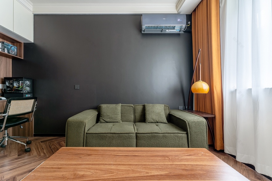 45㎡复古小家设计丨中国北京丨久栖设计-12