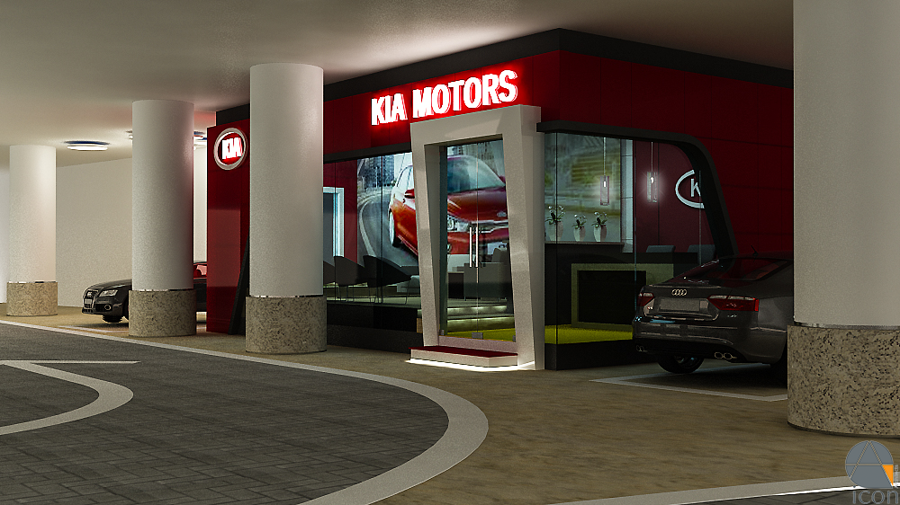KIA 汽车巴基斯坦展厅设计丨巴基斯坦卡拉奇丨ICON Architects & Engineers-17