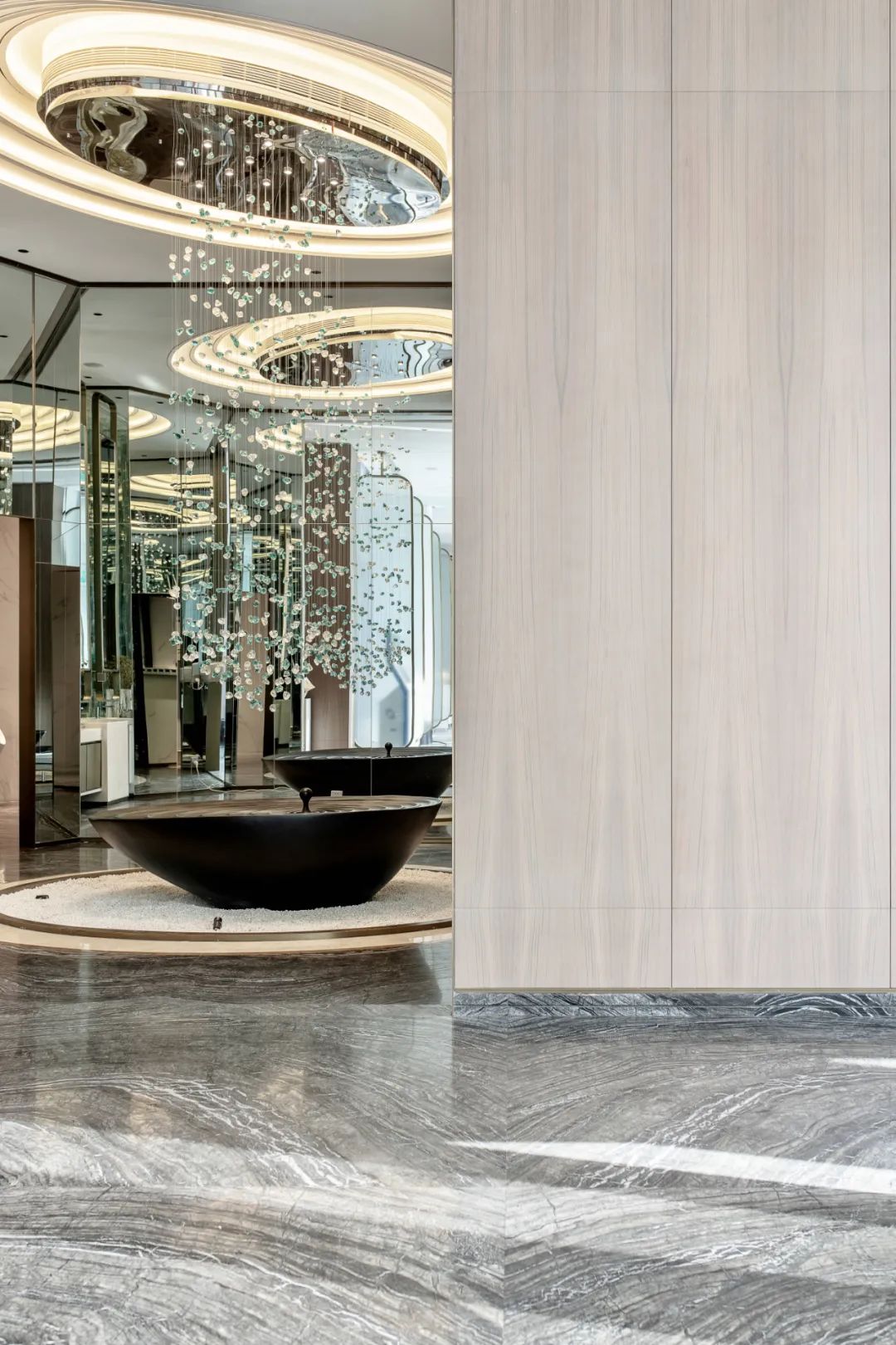 华鸿售楼中心——现代艺术与自然环境的和谐共生-37